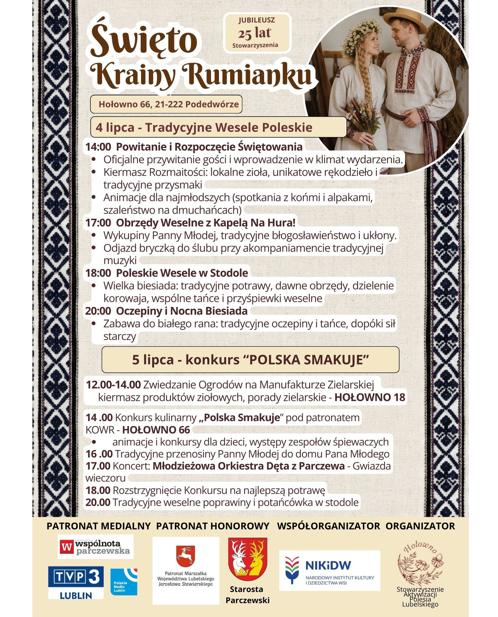 Święto Krainy Rumianku już 4–5 lipca!