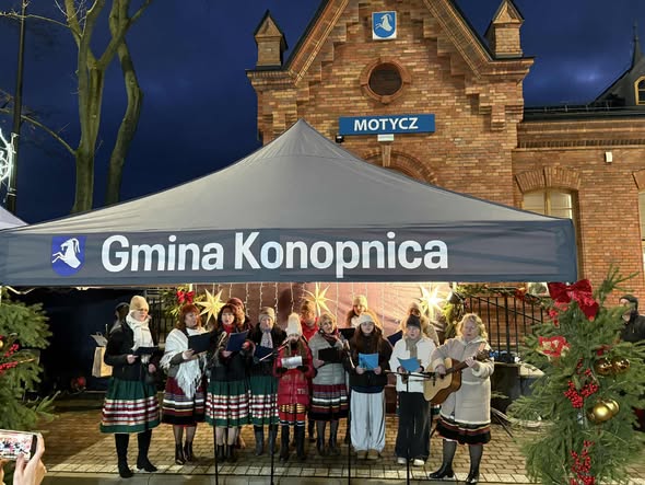 Kolędowanie z mieszkańcami konopnicy